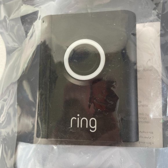 Ring Black Metal Decorative Video Doorbell For Interchangeable Faceplate - Picture 8 of 10